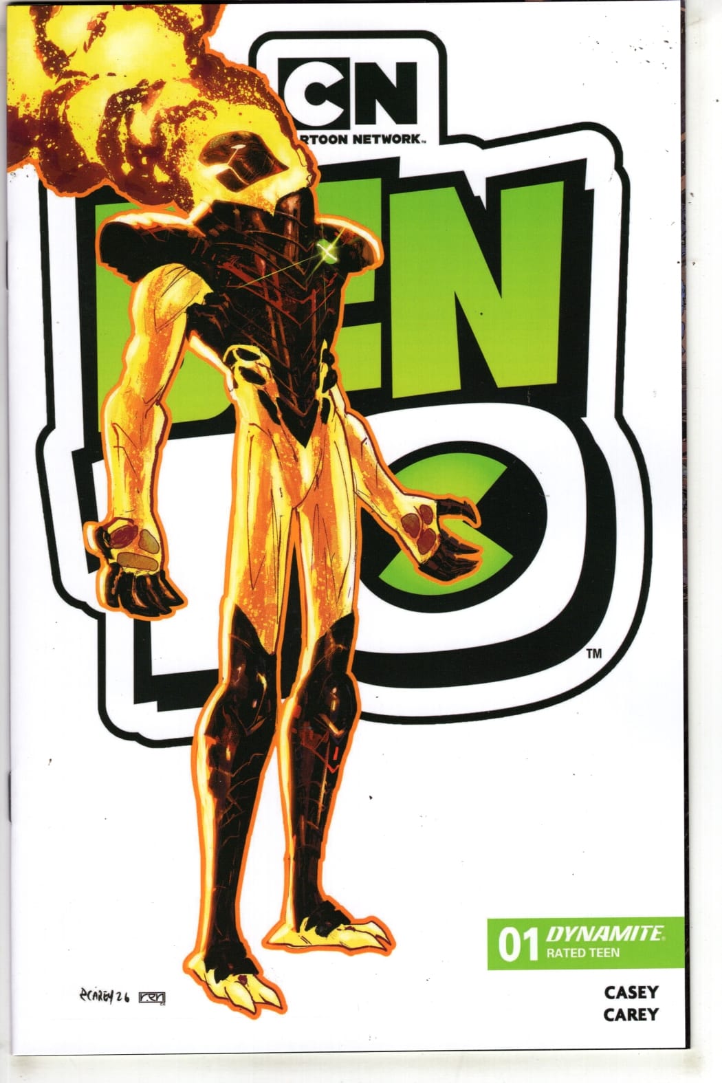 Packrat Comics NEW THIS WEEK BEN 10 #1 3RD PTG CVR A ROBERT CAREY (VF/NM)