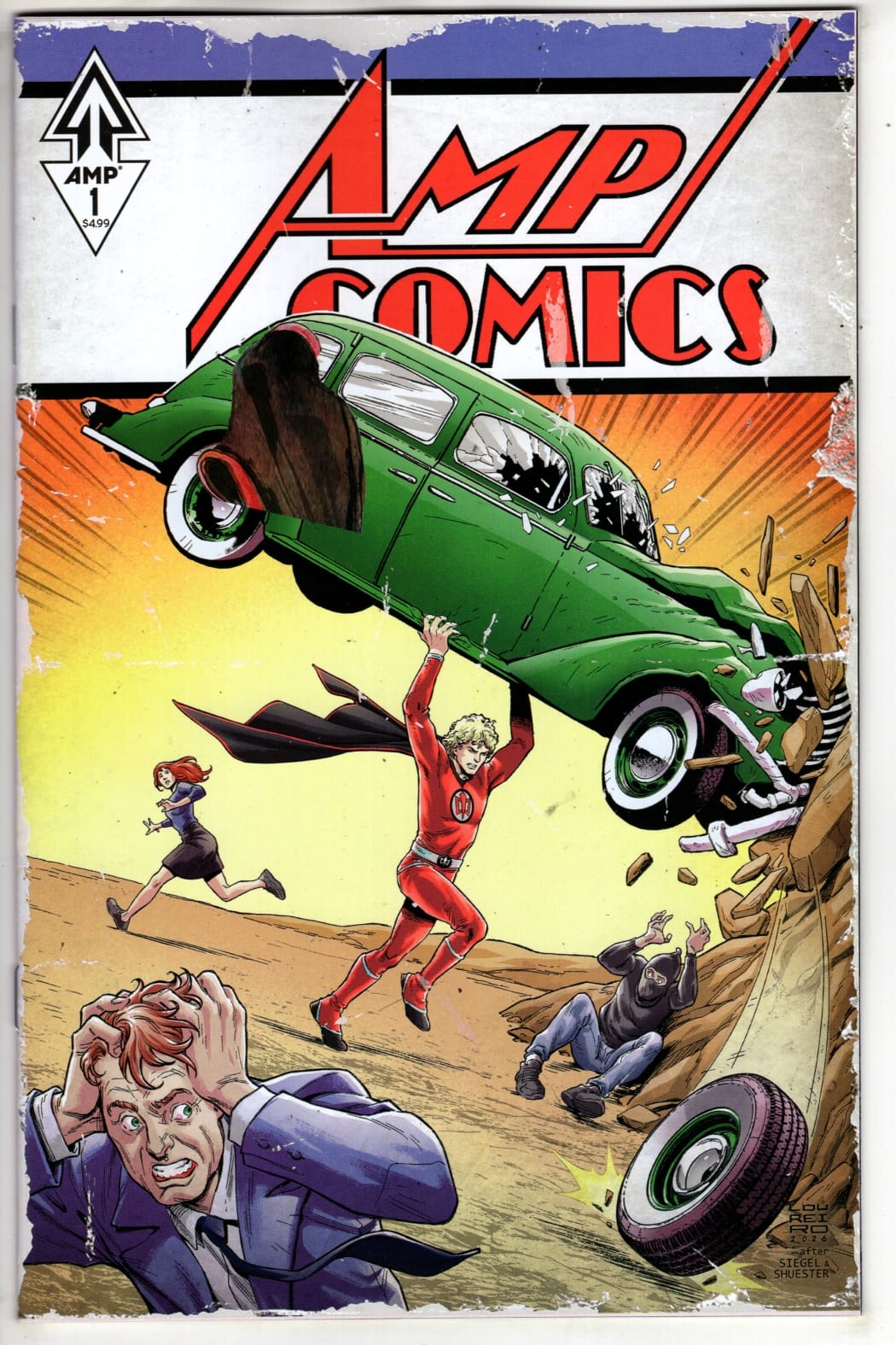 Packrat Comics NEW THIS WEEK GREATEST AMERICAN HERO #1 (OF 5) CVR D RAFAEL LOUREIRO HOMAGE VAR (VF/NM)