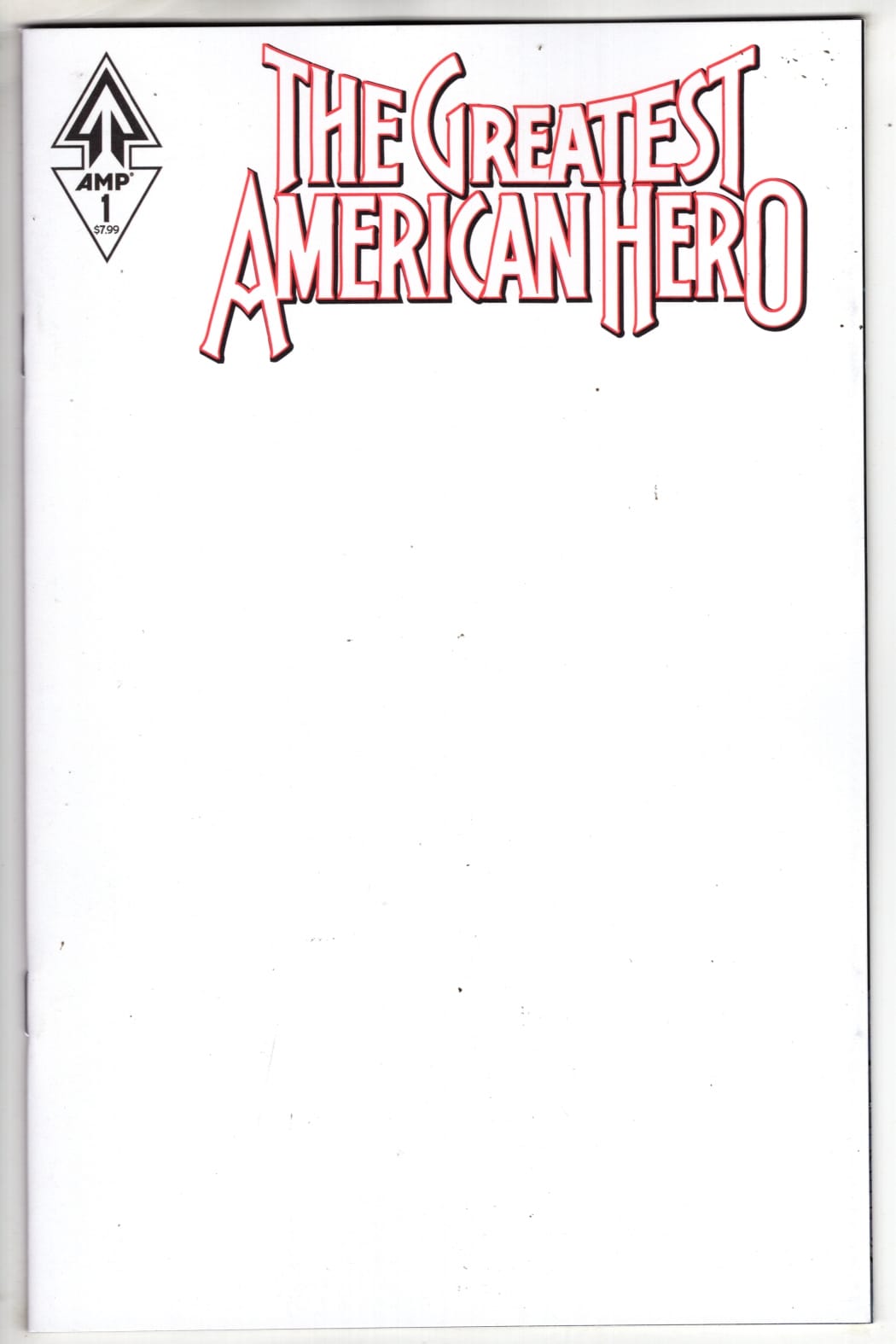 Packrat Comics NEW THIS WEEK GREATEST AMERICAN HERO #1 (OF 5) CVR E BLANK SKETCH VAR (VF/NM)