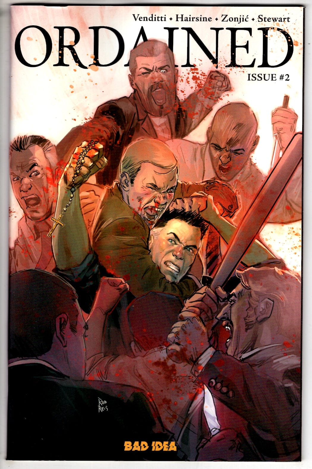 Packrat Comics NEW THIS WEEK ORDAINED #2 (OF 3) CVR D INC 1:20 ROD REIS VAR (VF/NM)