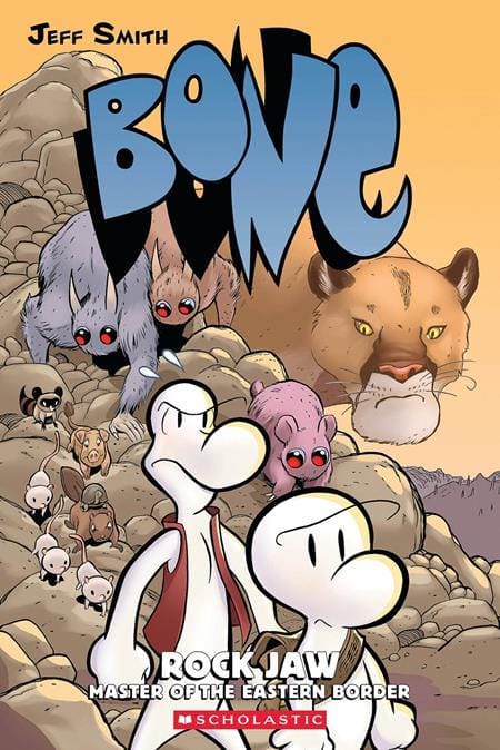 Scholastic NEW THIS WEEK BONE TP VOL 05 ROCK JAW MASTER OF THE EASTERN BORDER Previously Offered thru Other Distributors (VF/NM)