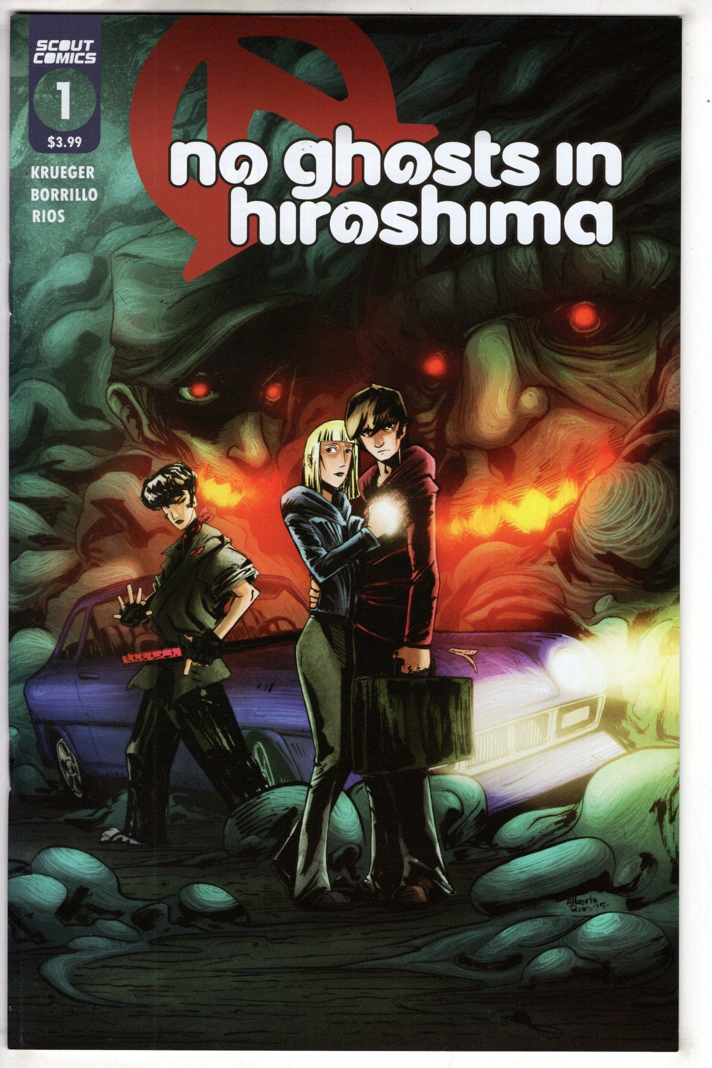 SCOUT COMICS Comics NO GHOSTS IN HIROSHIMA #1 CVR B 10 COPY ALBERTO RIOS UNLOCK