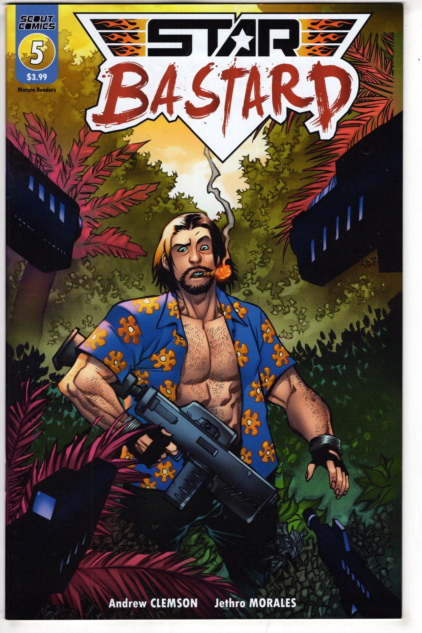 SCOUT COMICS Comics STAR BASTARD #5