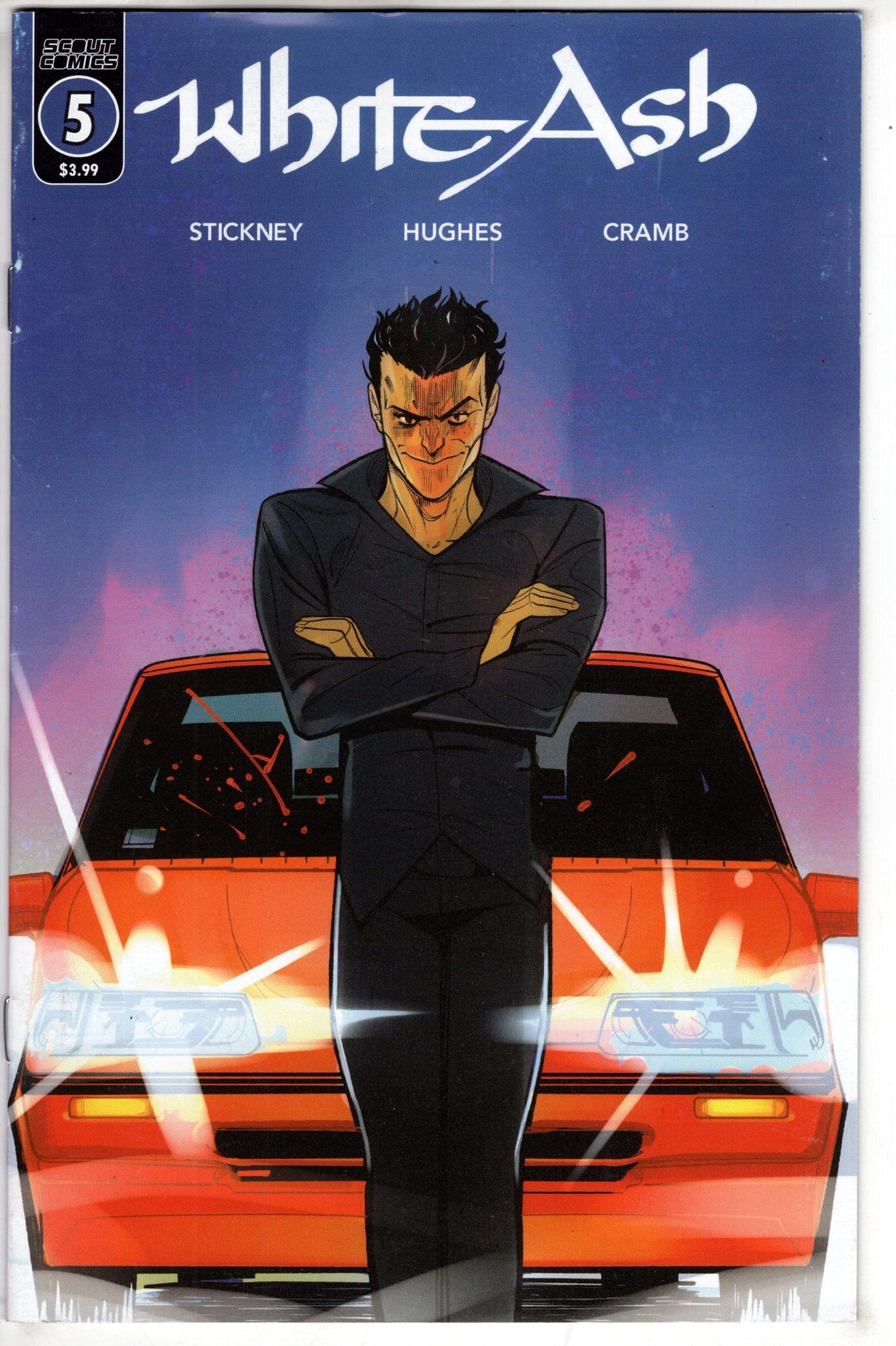 SCOUT COMICS Comics WHITE ASH #5