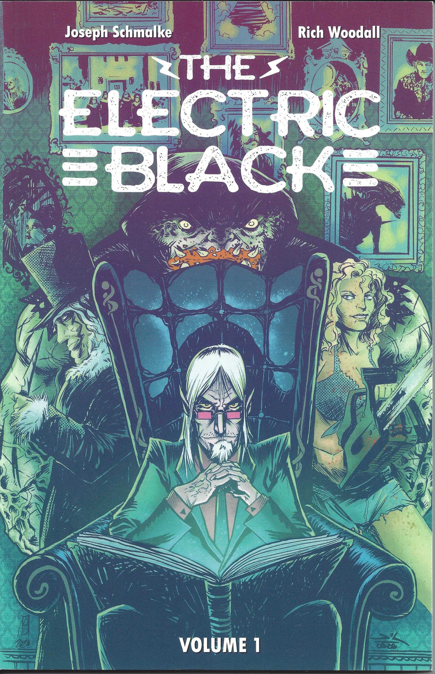 SCOUT COMICS TRADE ELECTRIC BLACK TP VOL 01