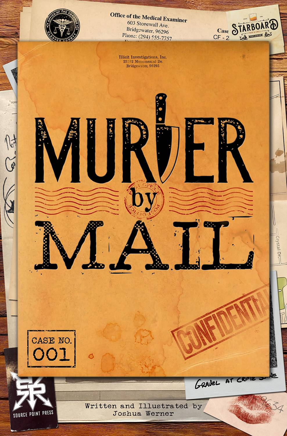 SOURCE POINT PRESS COMIC BOOK MURDER BY MAIL #1 CVR A (MR) (VF/NM)