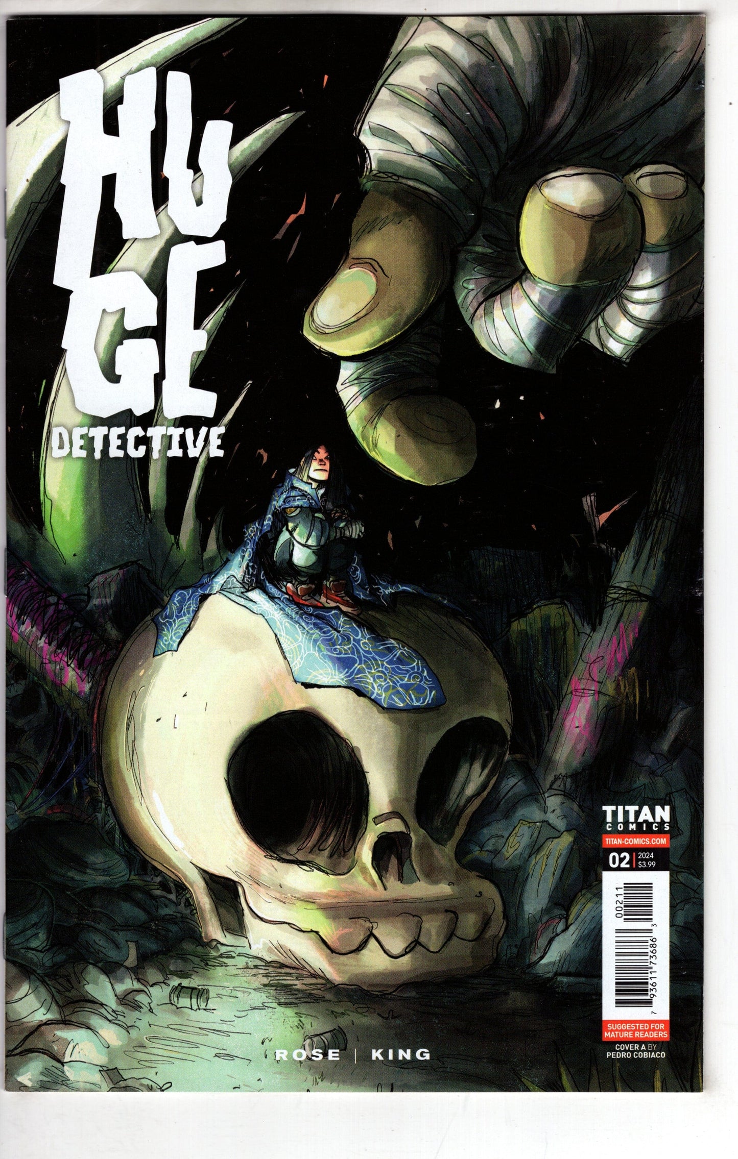 TITAN COMICS COMIC BOOK Huge Detective #2 (Of 5) Cover A Cobiaco (Mature)