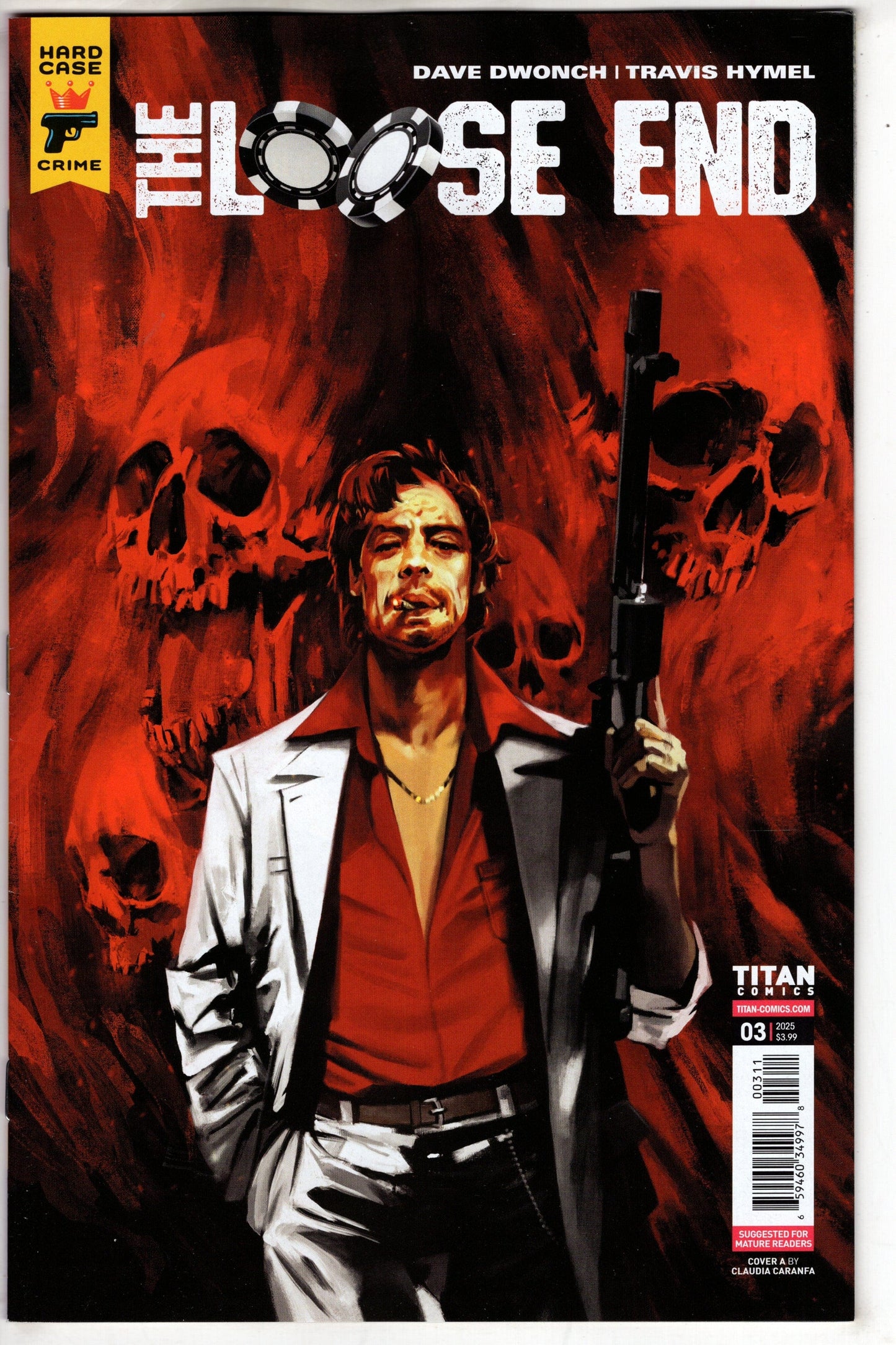 TITAN COMICS COMIC BOOK LOOSE END #3 CVR A CARANFA (MR)