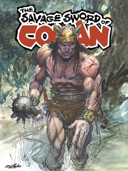 Titan Comics COMIC BOOK SAVAGE SWORD OF CONAN #9 CVR A NEAL ADAMS (MR)