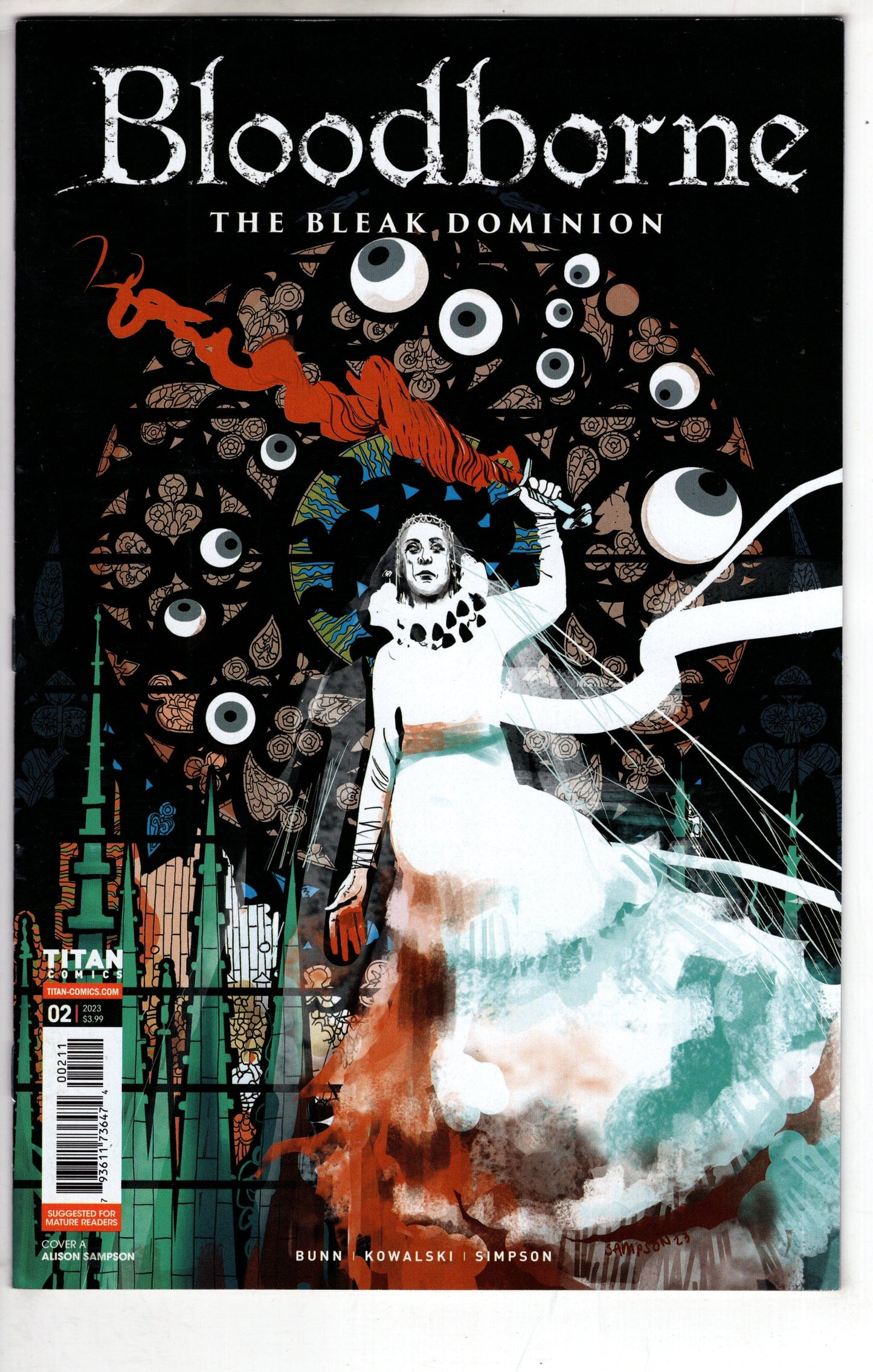 TITAN COMICS Comics BLOODBORNE BLEAK DOMINION #2 (OF 4) CVR A SAMPSON (MR)