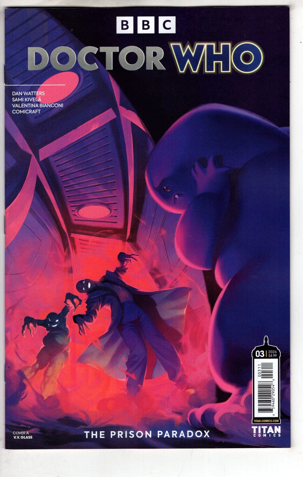 Titan Comics NEW THIS WEEK DOCTOR WHO THE PRISON PARADOX #3 CVR A (VF/NM)