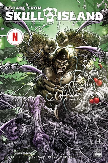 Titan Comics NEW THIS WEEK ESCAPE FROM SKULL ISLAND #3 CVR A HARVEY TOLIBAO (VF/NM)