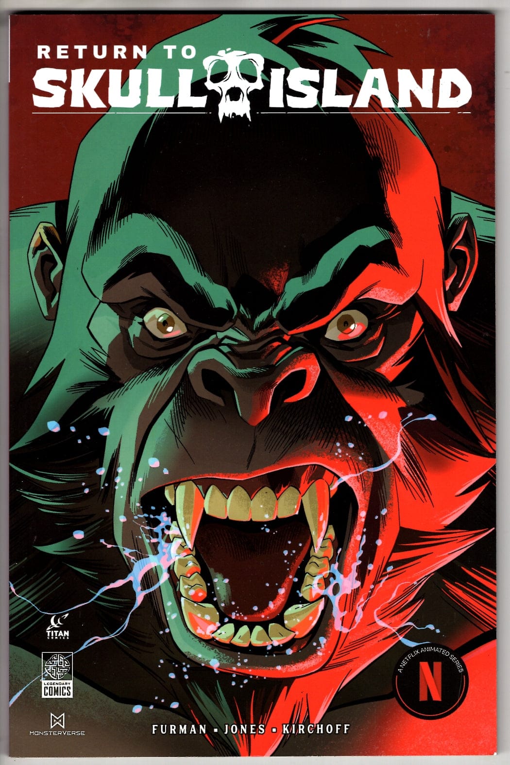 Titan Comics NEW THIS WEEK RETURN TO SKULL ISLAND TP VOL 01 DIRECT MARKET EDITION INHYUK LEE CVR (VF/NM)