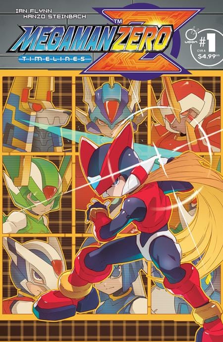UDON Entertainment COMIC BOOK MEGA MAN ZERO TIMELINES #1 (ONE SHOT) CVR A HANZO STEINBACH