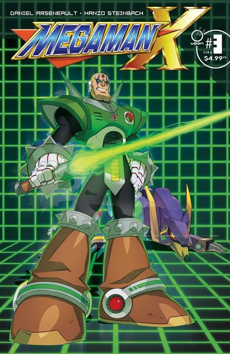 UDON Entertainment NEW THIS WEEK MEGA MAN X #3 (OF 5) CVR A HANZO STEINBACH (VF/NM)