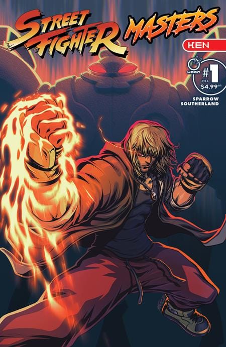UDON Entertainment NEW THIS WEEK STREET FIGHTER MASTERS KEN #1 (ONE SHOT) CVR A ROYCE SOUTHERLAND (VF/NM)