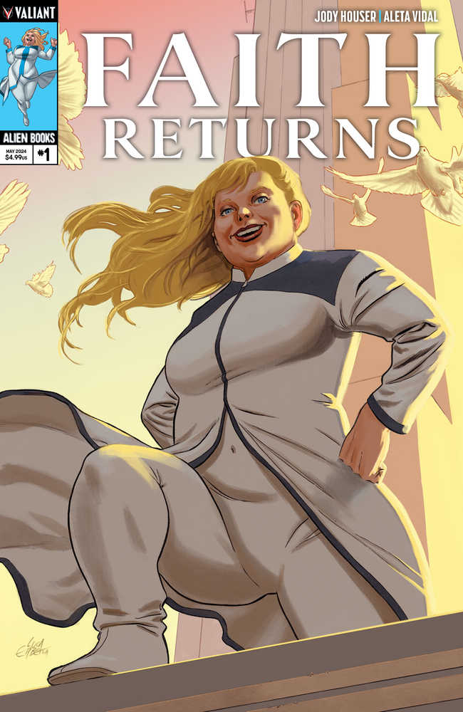 VALIANT COMIC BOOK Faith Returns #1 (Of 2) Cover A Erbetta
