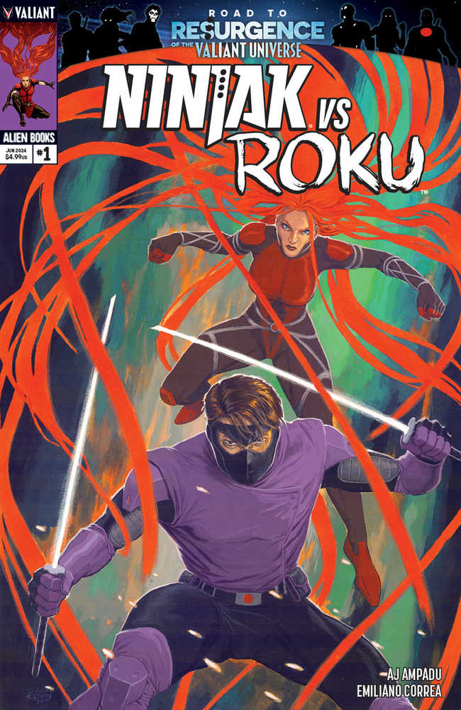 VALIANT COMIC BOOK Ninjak vs Roku #1 (Of 4) Cover A Erbetta