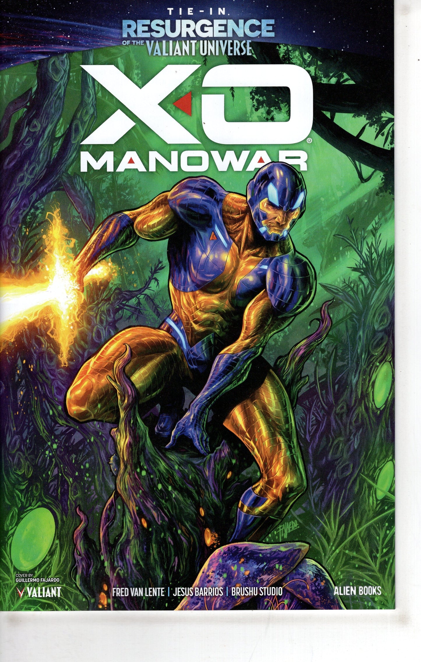 VALIANT COMIC BOOK Resurgence X-O Manowar One Shot Cover A Fajardo