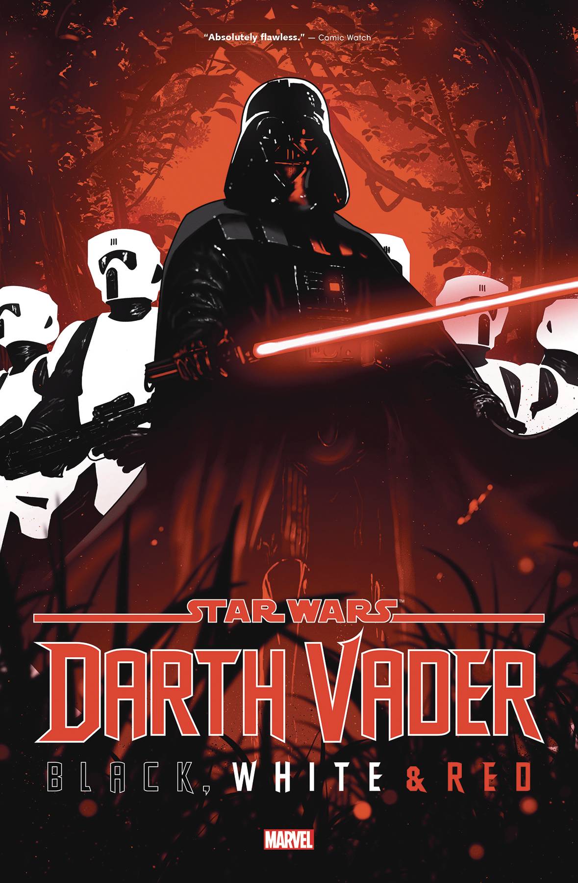 VALIANT TRADE STAR WARS DARTH VADER BLACK WHITE RED TREASURY EDITION TP