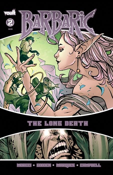 Vault Comics NEW THIS WEEK BARBARIC THE LONG DEATH #2 (OF 3) CVR A NATHAN GOODEN (VF/NM)