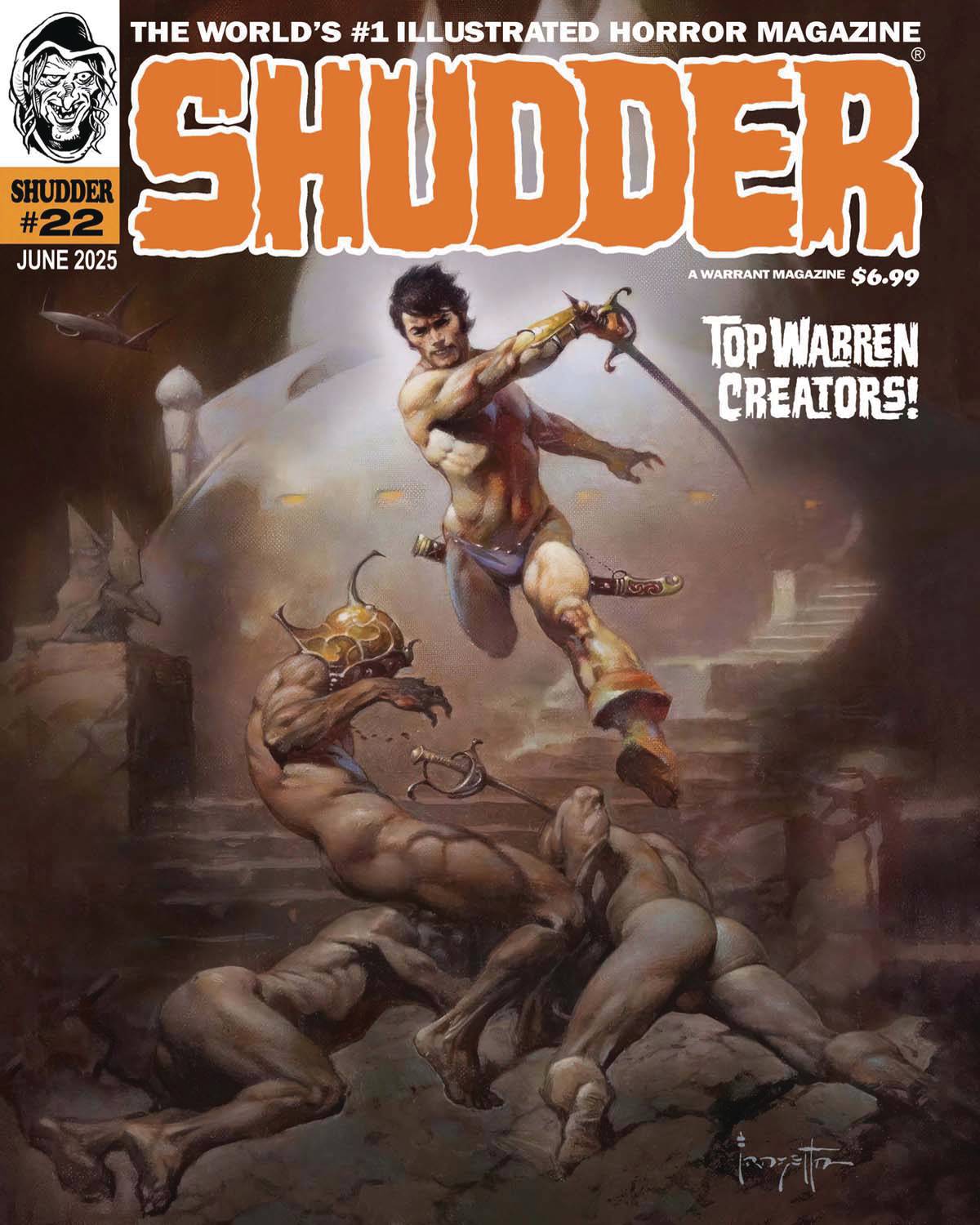 WARRANT PUBLISHING COMPANY COMIC BOOK SHUDDER #22 (MR)