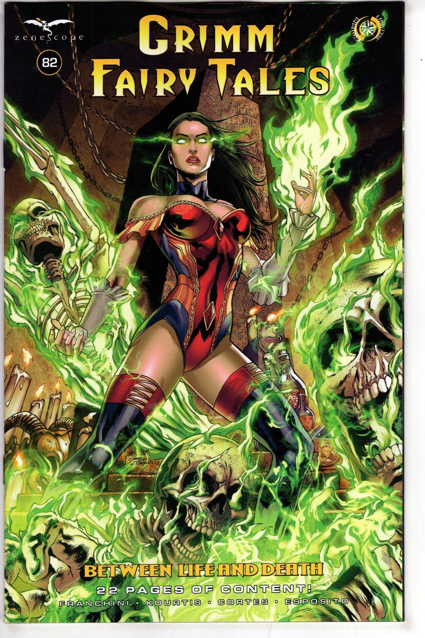 ZENESCOPE ENTERTAINMENT INC COMIC BOOK Grimm Fairy Tales #82 Cover A Vitorino