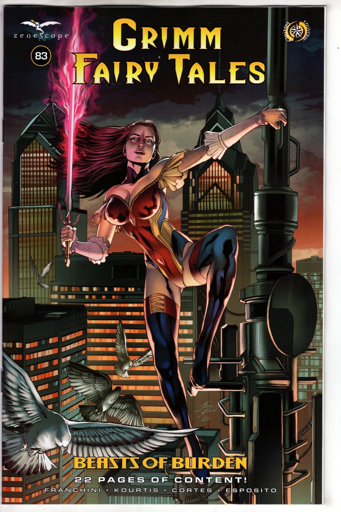 ZENESCOPE ENTERTAINMENT INC COMIC BOOK Grimm Fairy Tales #83 Cover A Vitorino