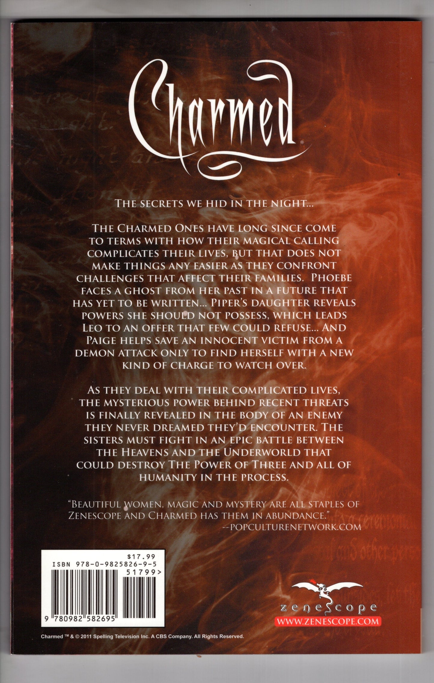 ZENESCOPE ENTERTAINMENT INC TRADE Charmed TPB Volume 02 (Mature)