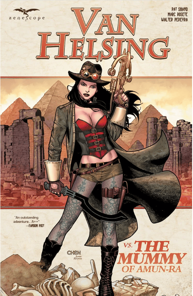 ZENESCOPE ENTERTAINMENT INC trade VAN HELSING VS THE MUMMY OF AMUN RA TP
