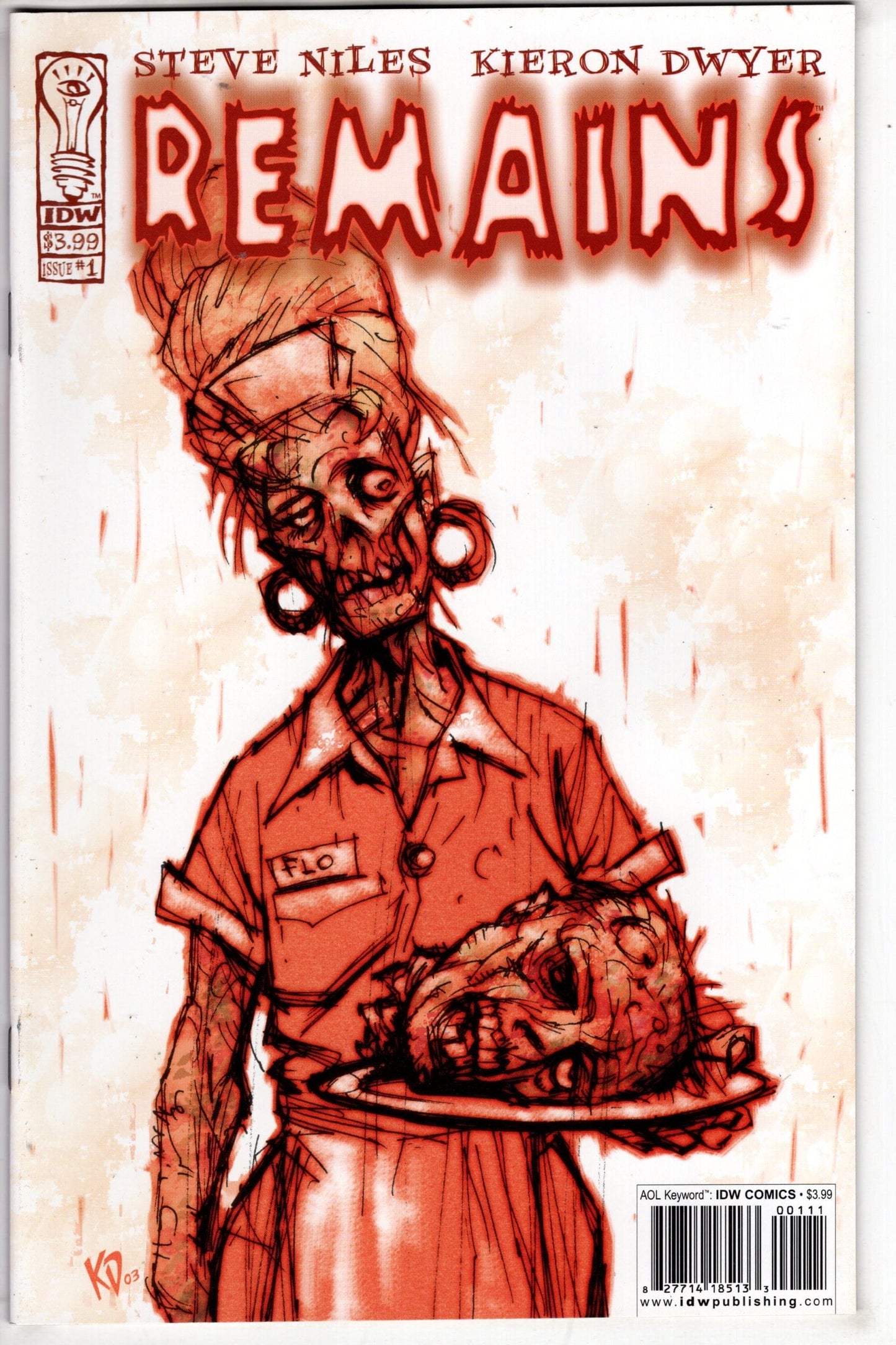 ZEST BOOKS Comics REMAINS #1 (MR)