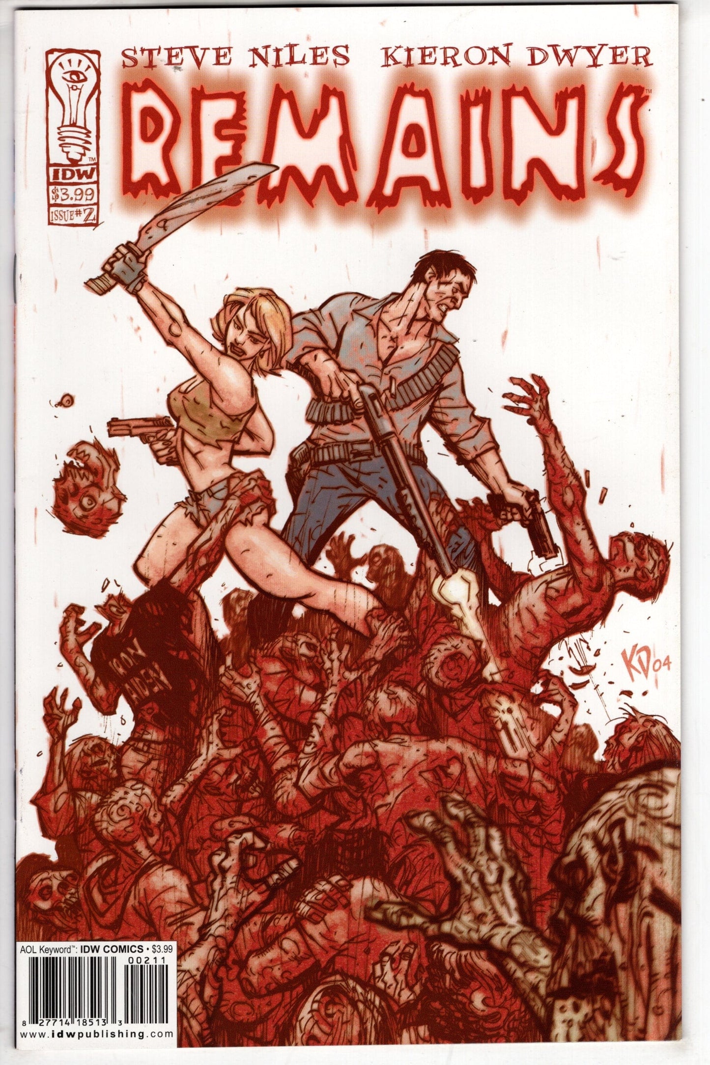 ZEST BOOKS Comics REMAINS #2 (MR)