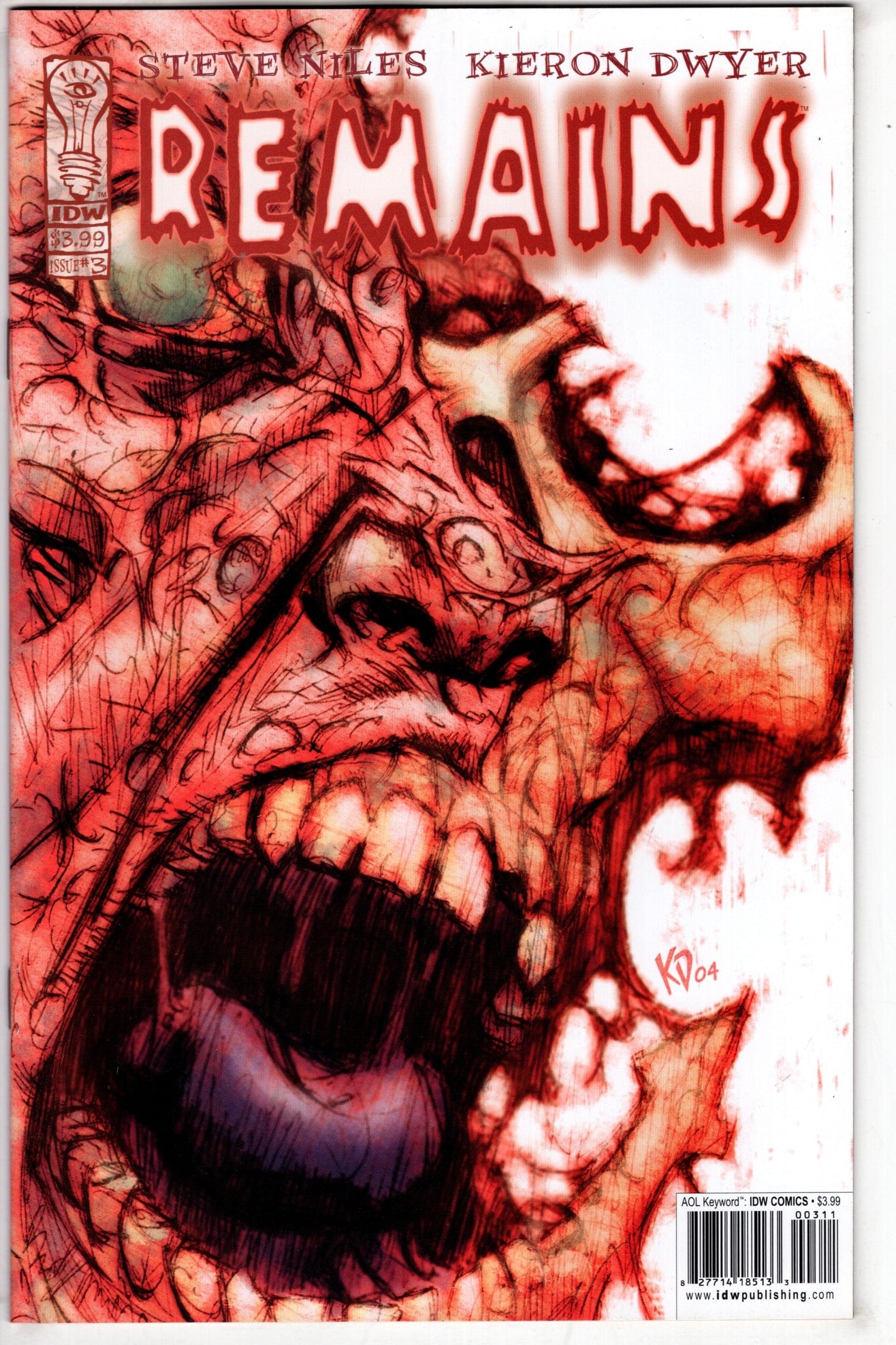 ZEST BOOKS Comics REMAINS #3 (MR)