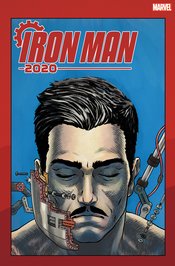 IRON MAN 2020 #1 (OF 6) SUPERLOG HEADS VAR - Packrat Comics