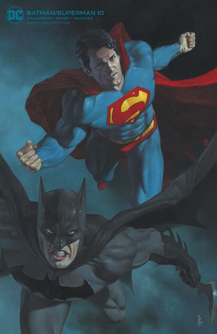 BATMAN SUPERMAN #10 CARD STOCK R FEDERICI VAR ED - Packrat Comics