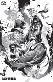 BATMAN BLACK AND WHITE #6 (OF 6) CVR C YASMINE PUTRI MAD HATTER VAR - Packrat Comics