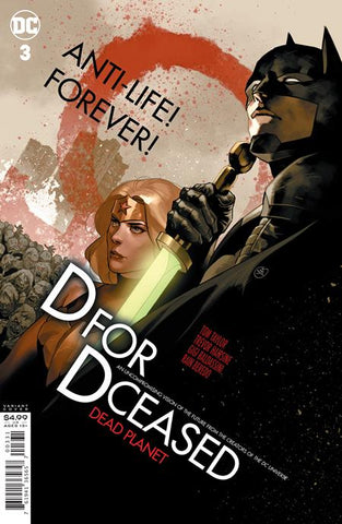 DCEASED DEAD PLANET #3 (OF 6) CARD STOCK BEN OLIVER MOVIE VA - Packrat Comics