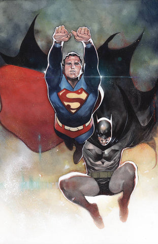 BATMAN SUPERMAN #4 CARD STOCK VAR ED YOTV - Packrat Comics