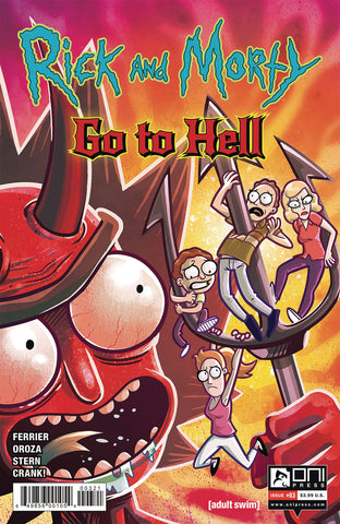 RICK AND MORTY GO TO HELL #3 CVR B OROZA - Packrat Comics