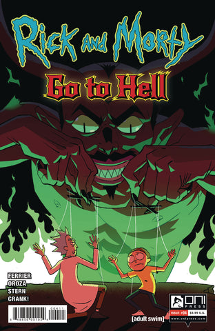 RICK AND MORTY GO TO HELL #4 CVR A OROZA - Packrat Comics