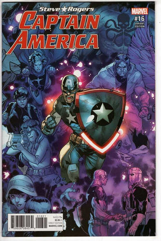 Captain America Steve Rogers #16 Rb Silva Connecting A Variant