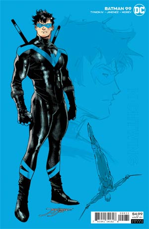 Batman Vol 3 #99 Cover C Incentive Jorge Jimenez Nightwing Card Stock Variant Cover (Joker War Tie-In) - Packrat Comics