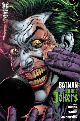 Batman Three Jokers #2 Premium Variant F Jason Fabok Applying Makeup Cover - Packrat Comics