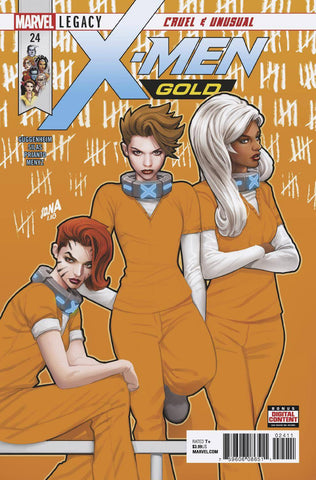 X-MEN GOLD #24 LEG - Packrat Comics