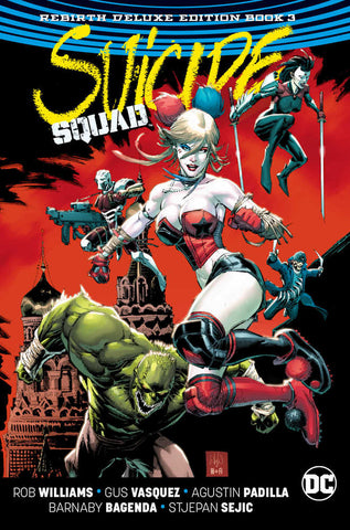 Suicide Squad Rebirth Deluxe Collector's Hardcover Book 03