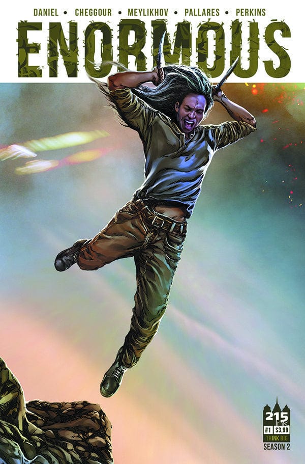 215 INK Comics ENORMOUS V2 #1 (OF 6) CVR A CHEGGOUR