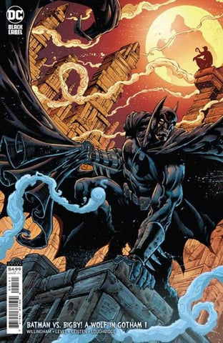 Batman vs Bigby A Wolf In Gotham #1 (Of 6) Cover B Brian Level & Jay Leisten Car - Packrat Comics