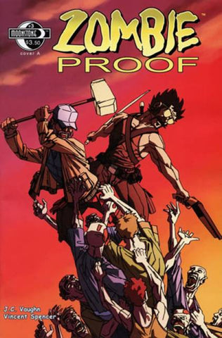 ZOMBIE PROOF #3 A COVER - Packrat Comics