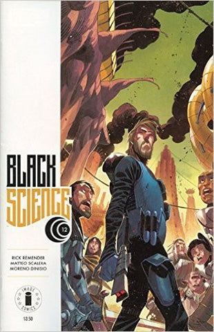 Black Science #12 Floor Display Variant - Packrat Comics