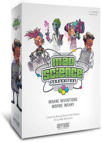 Mad Science Foundation Board Game - Packrat Comics
